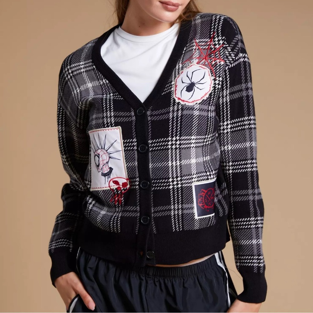 Marvel Spider-Man: Across the Spider-Verse Spider-Punk Icons‎ Cardigan BoxLunch